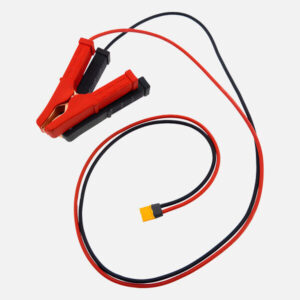 Voltium Energy® Cable Set – XT60 Male to Clamps | 12AWG | 100CM